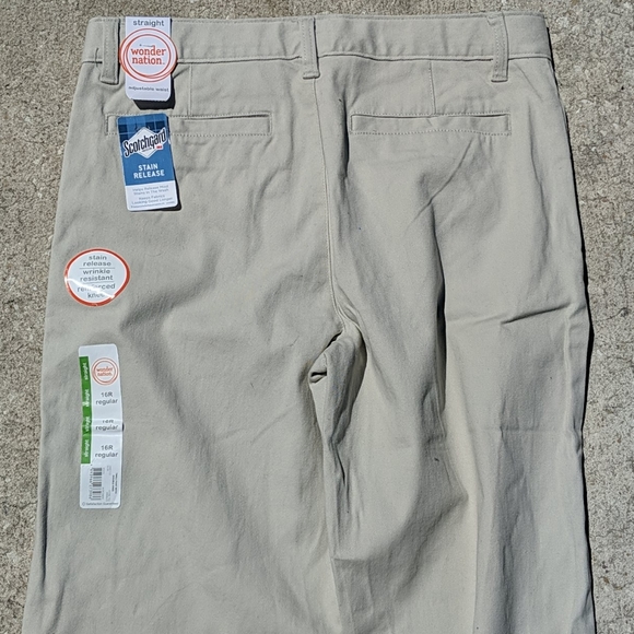 Wonder Nation Khaki Pants - Picture 2 of 5